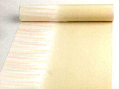 Pure Silk jyuban(kimono underwear) Hand Blurred Yuzen Golden Tea / Seika Fabric